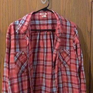 Red XL long sleeve flannel